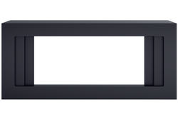 Каминокомплект Line 42 SFT (Разборный) - Серый графит с очагом Vision 42 LOG LED