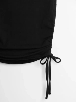 Летняя женская юбка с завязками