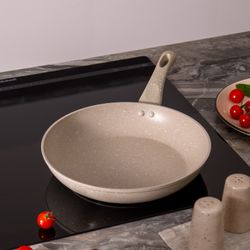 СКОВОРОДА AGNESS С АНТИПРИГАРНЫМ ПОКРЫТИЕМ "LATTE", 26Х5,2СМ