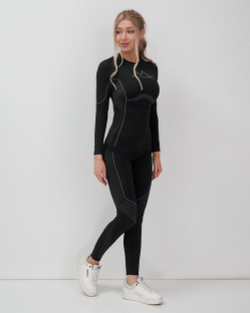 Комплект женского термобелья серого цвета 2120Sr