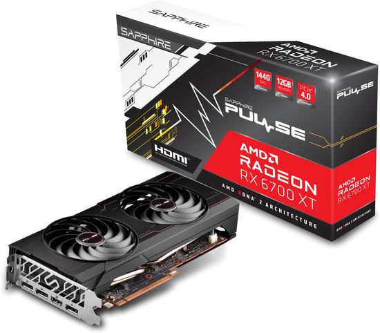 Видеокарта Sapphire Pulse Radeon RX 6700 XT Gaming OC