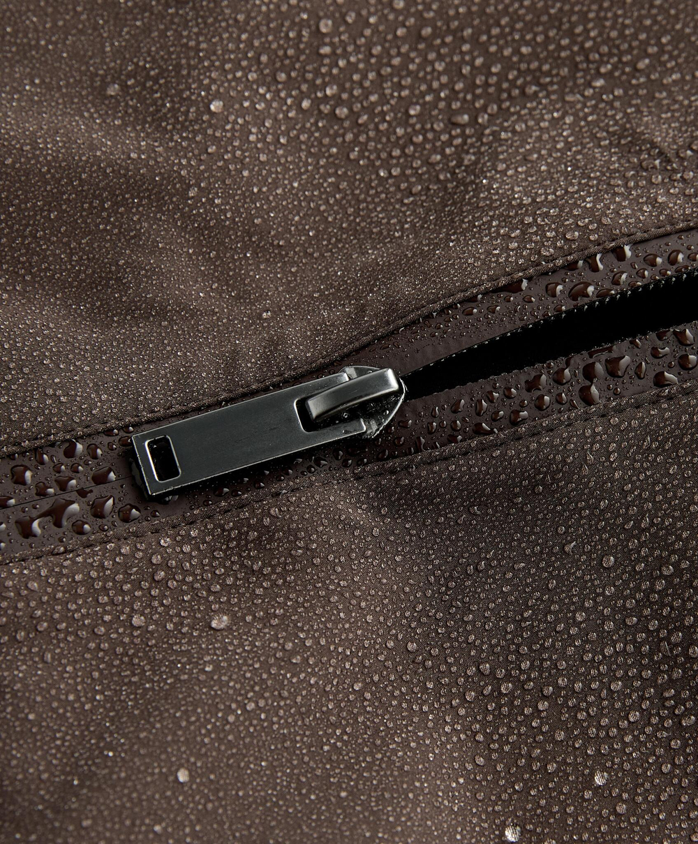 Oysho Плащ с водонепроницаемостью 10 000 мм, коричневый