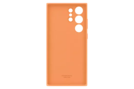 Чехол - накладка Samsung Galaxy S23 Ultra Silicone Case - Orange