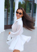 Платье «ураган катрин», белый