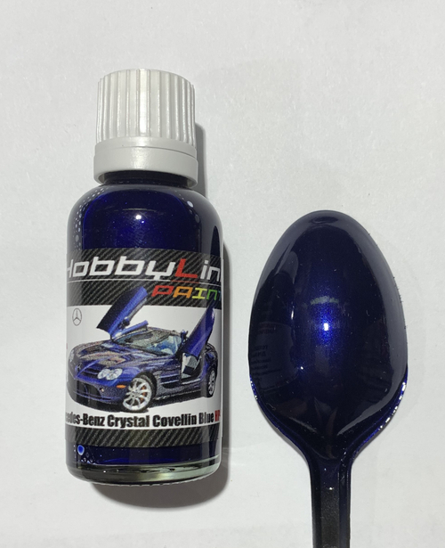 Краска лаковая HobbyLink Mercedes-Benz Crystal Covellin Blue HP-2205