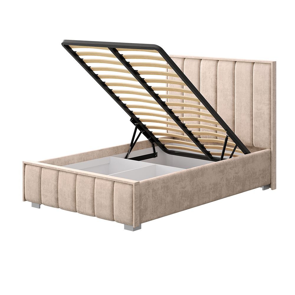 Кровать 1,2 м Мирабель КР-06 NEW мокко
