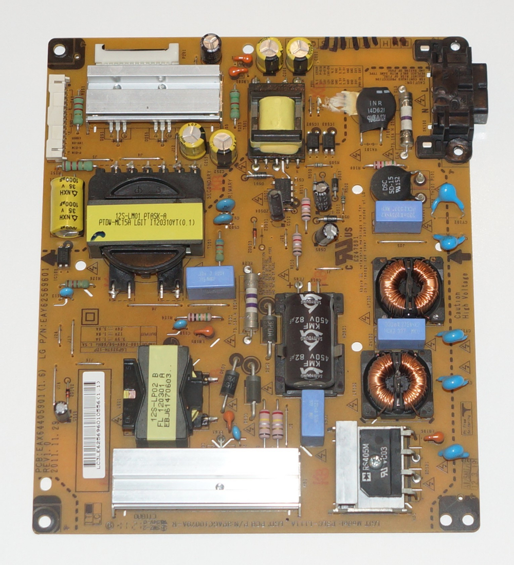 EAX64405901(1.6) EAY6269601 блок питания телевизора LG