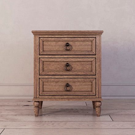 Тумба прикроватная с 3-я ящиками Vilton