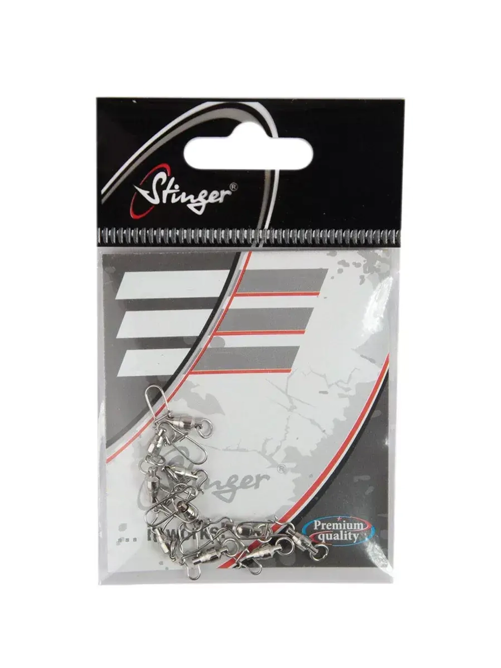Застежка для рыбалки с вертлюгом Stinger ST-3804-2  на подшипнике
