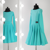 Standart 2-01-08-C | Рейтинговое платье для спортивных бальных танцев | Vasileva Dance