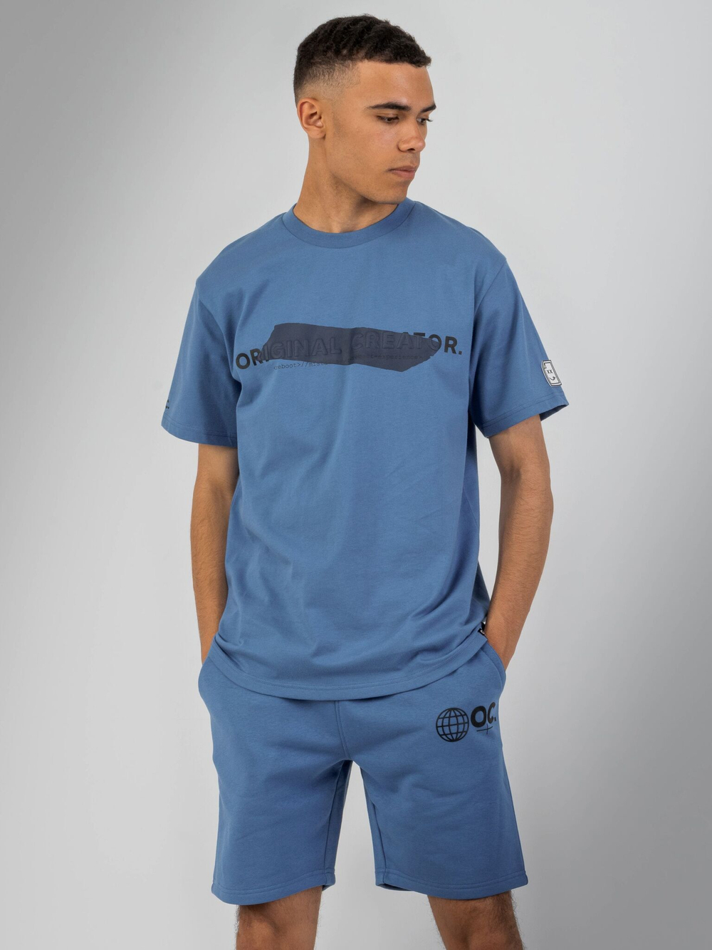 Шорты мужские ORIGINAL CREATOR GLOBE SHORTS, Синий