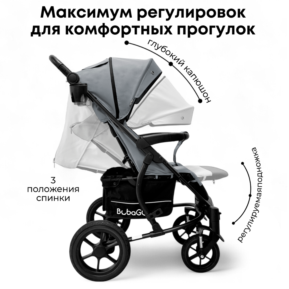 Прогулочная коляска BubaGO Model ONE