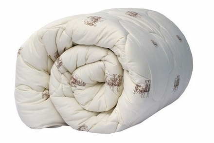 Отельное одеяло овечья шерсть ИвШвейСтандарт