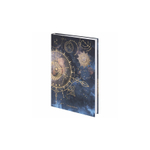 Ежедневник А-5 STAFF недатированный 128л. Astrology ламинированная обложка с фольгой 113519