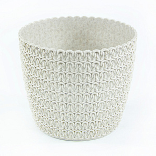 ГОРШОК Д/ЦВЕТОВ MAGNOLIA JERSEY ECO WOOD 190 БЕЛЫЙ LA858-05