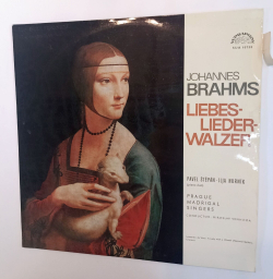 Винтажная виниловая пластинка LP Pavel Stepan, Ilja Hurnik Brahms Брамс Liebeslieder Walzer Op. 52 And Op. 65 (Чехословакия 1966)