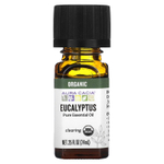 Aura Cacia, чистое эфирное масло, органический эвкалипт, 7,4 мл (0,25 жидк. унции)