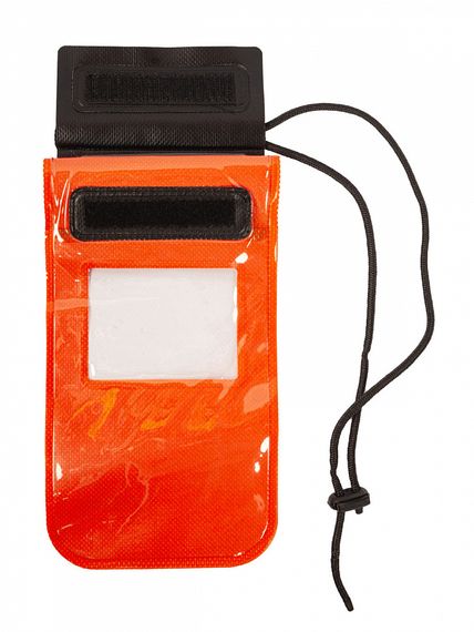 Чехол водонепроницаемый Sargan Сухов ОК для телефона с окном для документов 12см*18см оранжевый