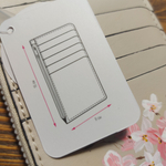 Картхолдер (кошелек) женский с авторской росписью "Яблоня"