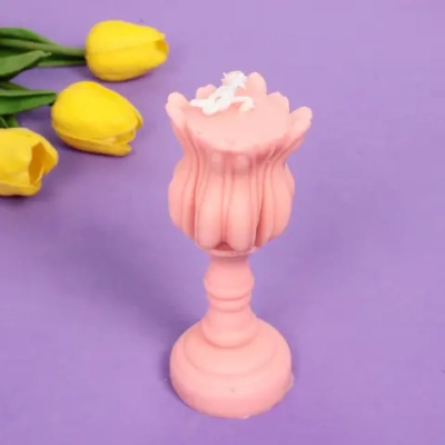 Свеча «Империя цветов» 13*5 см (110 гр), (упаковка 7*7*15 см)