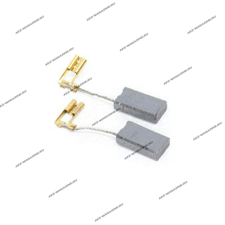 Электроугольная щетка 5х10х18 Поводок, клемма-мама (для BOSCH X44) в коробочке