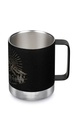 Термокружка Klean Kanteen Camp Mug 12oz (355 мл) Mountain Black