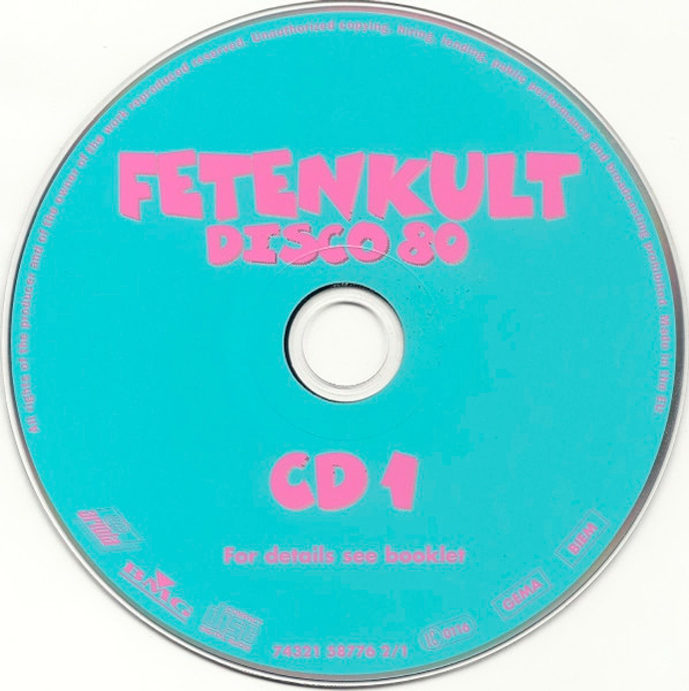 Сборник / Fetenkult Disco 80, Vol.1 (2CD)