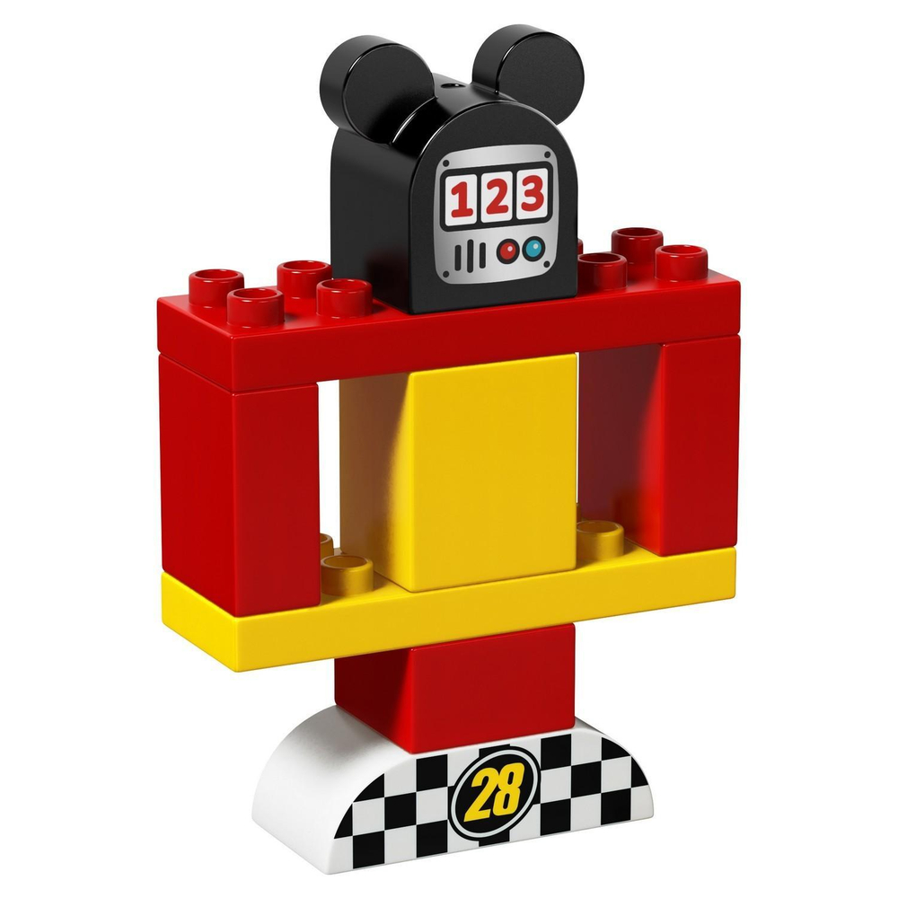 LEGO Duplo: Disney: Гоночная машина Микки 10843 — Mickey Racer — Лего Дупло