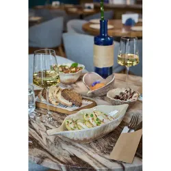 Блюдо овальное 28,5*10,5 см h6,5 см 350 мл Pearl Leaf Frutti di Mare P.L. [4]