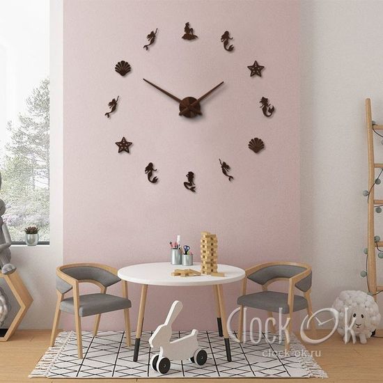 Настенные 3D часы Ariel