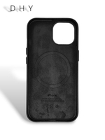 Кожаный чехол Leather Case iPhone 15, Black Черный