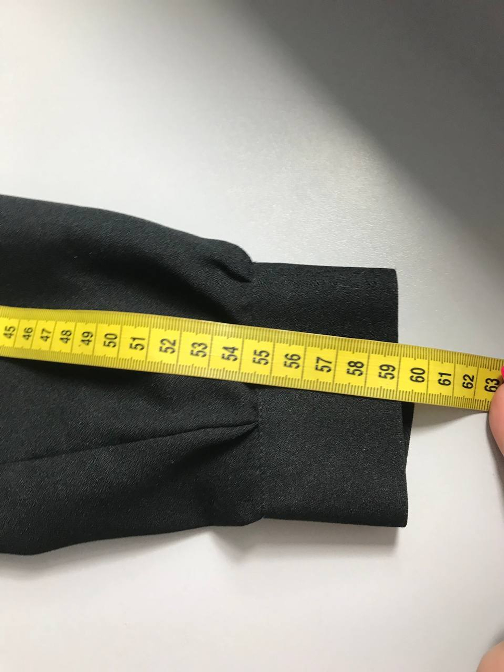 Блузка с бантом на вороте, визуально 42 размер