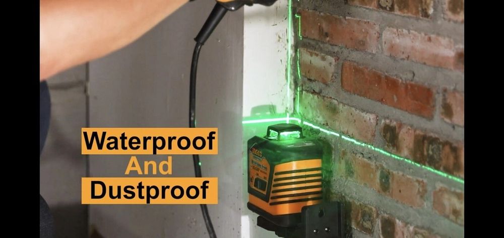 Лазерный нивелир 3D, 30м INGCO INDUSTRIAL HLL255245