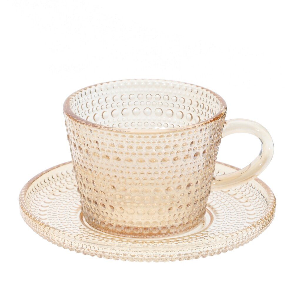 GAEM Набор из 6-ти чашек с блюдцами, 155 мл, L12,5 W12,5 H6 см