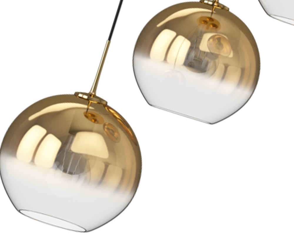 07565-3A,33 Подвес Восход пр/золото E27 120W