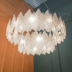 Люстра Cloyd SENEGAL-B C18 / Ø80 см - золото (арт.11196)