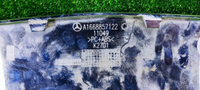 Накладка переднего бампера Mercedes GLE W166 (2015-2018)