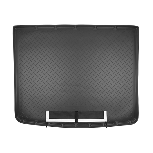 Коврик в багажник Norplast/Unidec для Volkswagen Touareg (2010-) Черный,2-х зонный климат контроль, полиуретан, арт.NPL-P-95-58-AP
