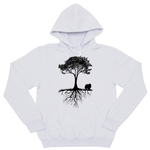 Толстовка "Шпиц у дерева"