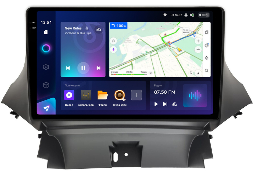 Магнитола для Chevrolet Orlando 2010-2018 - Teyes CC3-2K QLed Android 10, ТОП процессор, SIM-слот, CarPlay