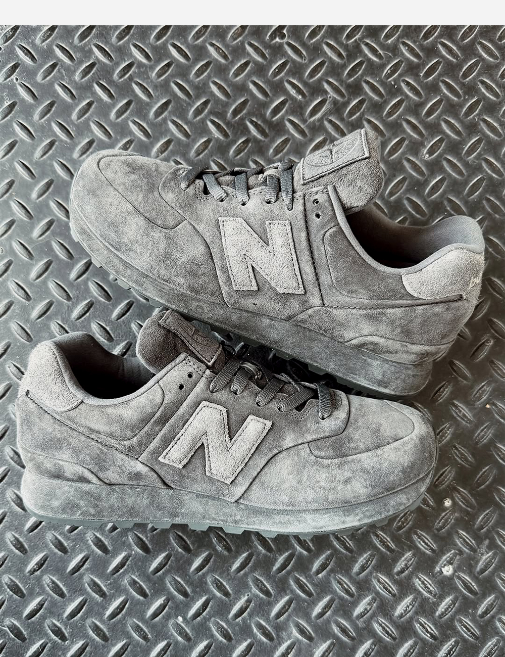 New Balance x Stone Island 574 Ghost "Dark Grey"