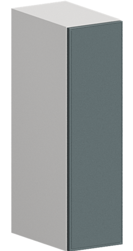 Кухня Модуль ШВБ 200М Белый / Бирюзовая мята