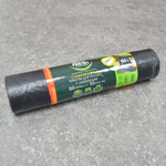 Мешки для мусора 60л 10шт 28мкм суперпрочные, усиленное дно, ченые с завязками Master FRESH