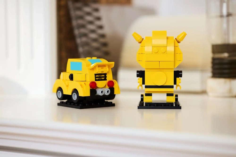 Конструктор LEGO BrickHeadz 40804 Робот и транспортное средство Бамблби