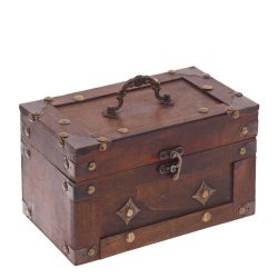 GAEM Шкатулка "Сундук", L21 W12 H12,5 см