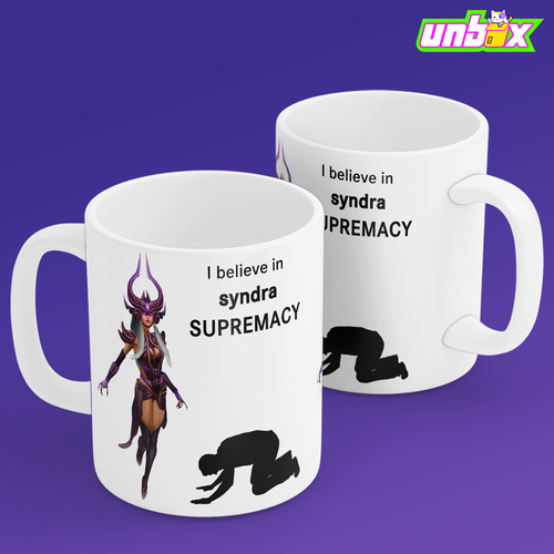 Кружка Syndra supremacy Синдра League Of Legends