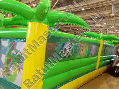 Надувной коммерческий батут "Джунгли"