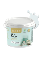 SOLEX Краска для детских комнат KIDS ROOM цв.Утреннее облако (Pantone 11-4601) 7кг (ИжСинтез)
