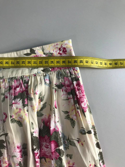 Юбка Esprit с цветочным принтом, маркировка 36, визуально 44 размер