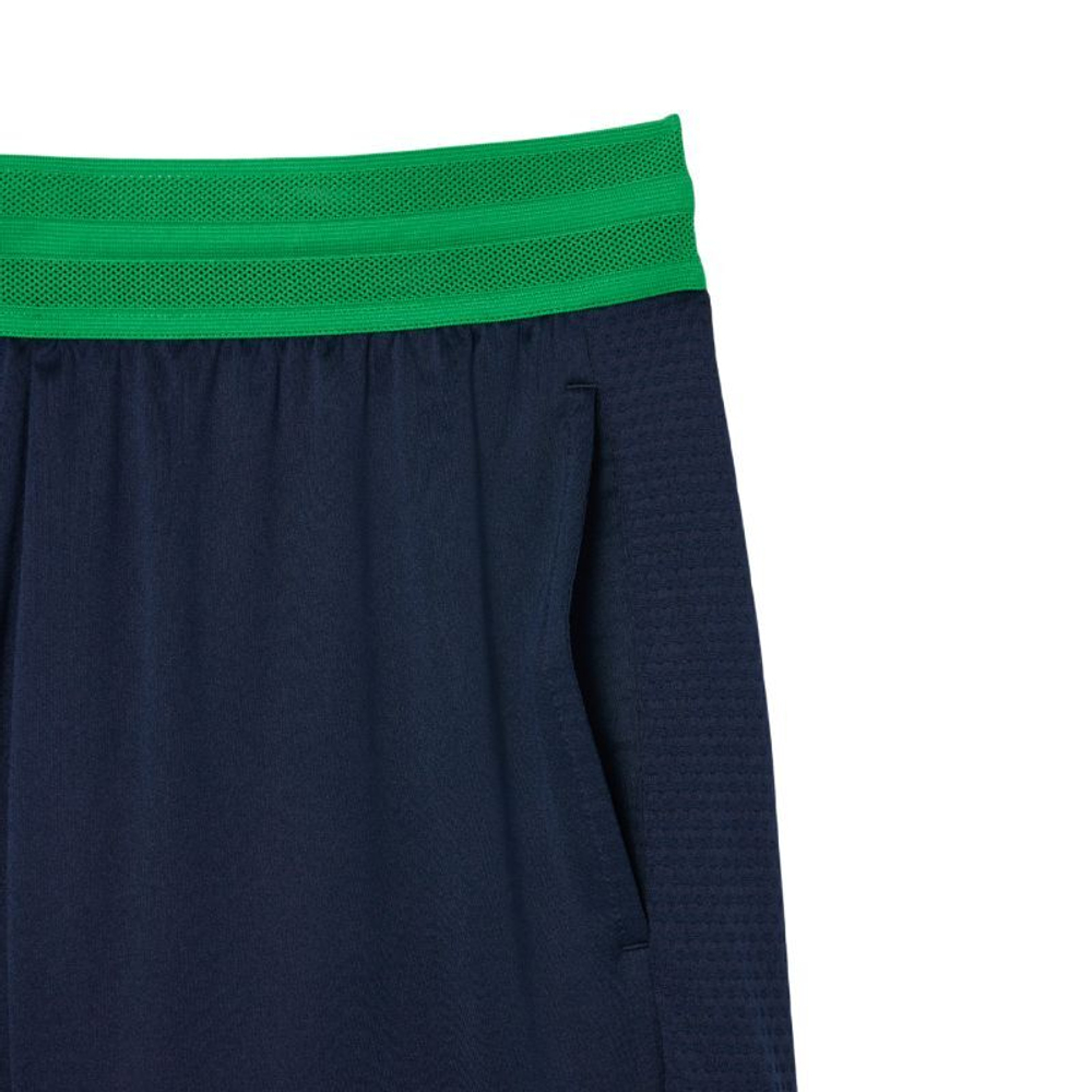 Мужские теннисные шорты Lacoste Ultra Dry Stretch Tennis - небесный
